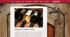 Desktop Screenshot of castilloshillsideshirewinery.com